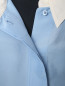 Комбинированная блуза из шелка Dorothee Schumacher  –  Деталь