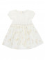 Платье трикотажное с хлопковой юбкой Baby Dior  –  Общий вид