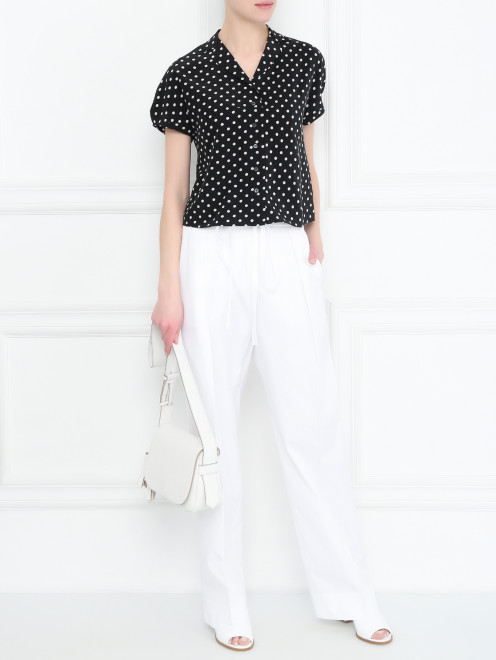 Брюки из хлопка Sportmax - МодельОбщийВид