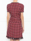 Платье из хлопка с короткими рукавами Moschino Boutique  –  МодельВерхНиз1