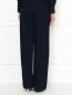 Джинсы из темного денима с контрастной отстрочкой Calvin Klein 205W39NYC  –  МодельВерхНиз1