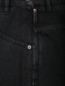 Джинсовая юбка-мини с карманами Kenzo  –  Деталь