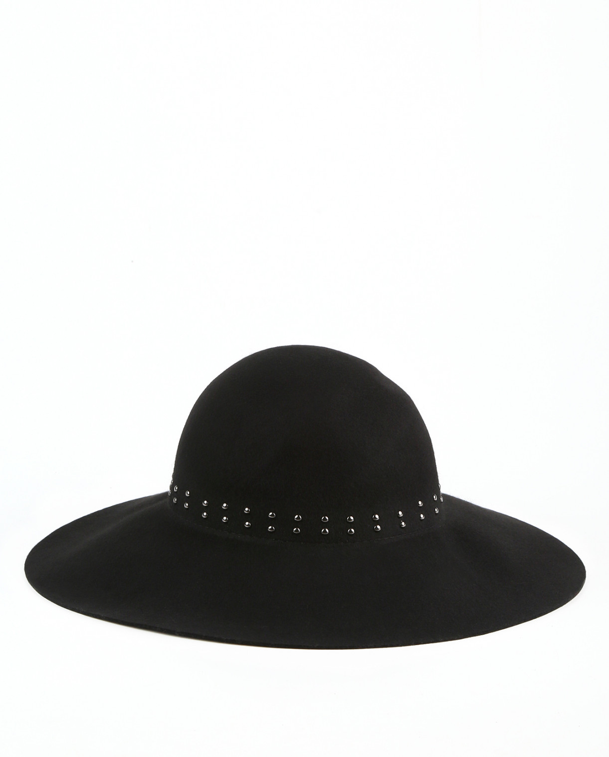 Фетровая шляпа с широкими полями Suncoo  –  Общий вид  – Цвет:  Черный
