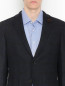 Пиджак из шерсти и кашемира с узором Windsor  –  МодельОбщийВид1