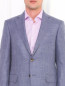 Однобортный пиджак из шерсти и шелка Pal Zileri  –  Модель Общий вид1