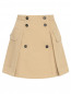 Юбка-мини из хлопка с карманами Weekend Max Mara  –  Общий вид
