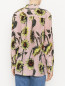 Блуза из шелка с цветочным узором Paul Smith  –  МодельВерхНиз1