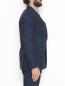 Однобортный пиджак из шерсти с карманами LARDINI  –  МодельВерхНиз2
