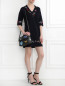 Платье-мини с цветными вставками Love Moschino  –  Модель Общий вид