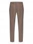Брюки из шерсти с узором Weekend Max Mara  –  Общий вид