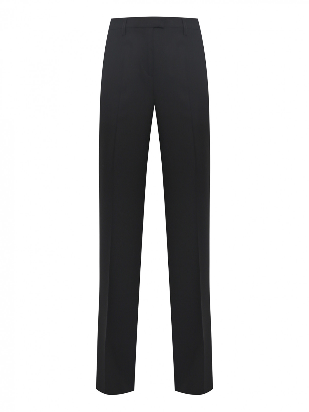 Классические брюки прямого кроя Etro  –  Общий вид  – Цвет:  Черный