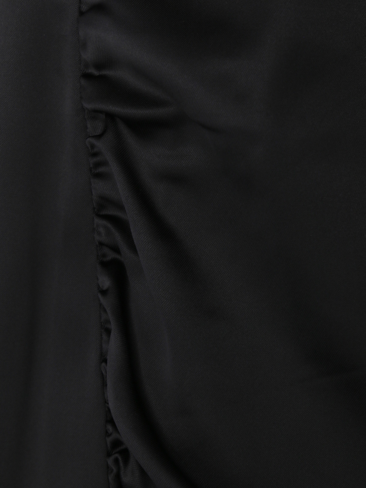 Юбка-миди со сборкой Rohe  –  Деталь  – Цвет:  Черный