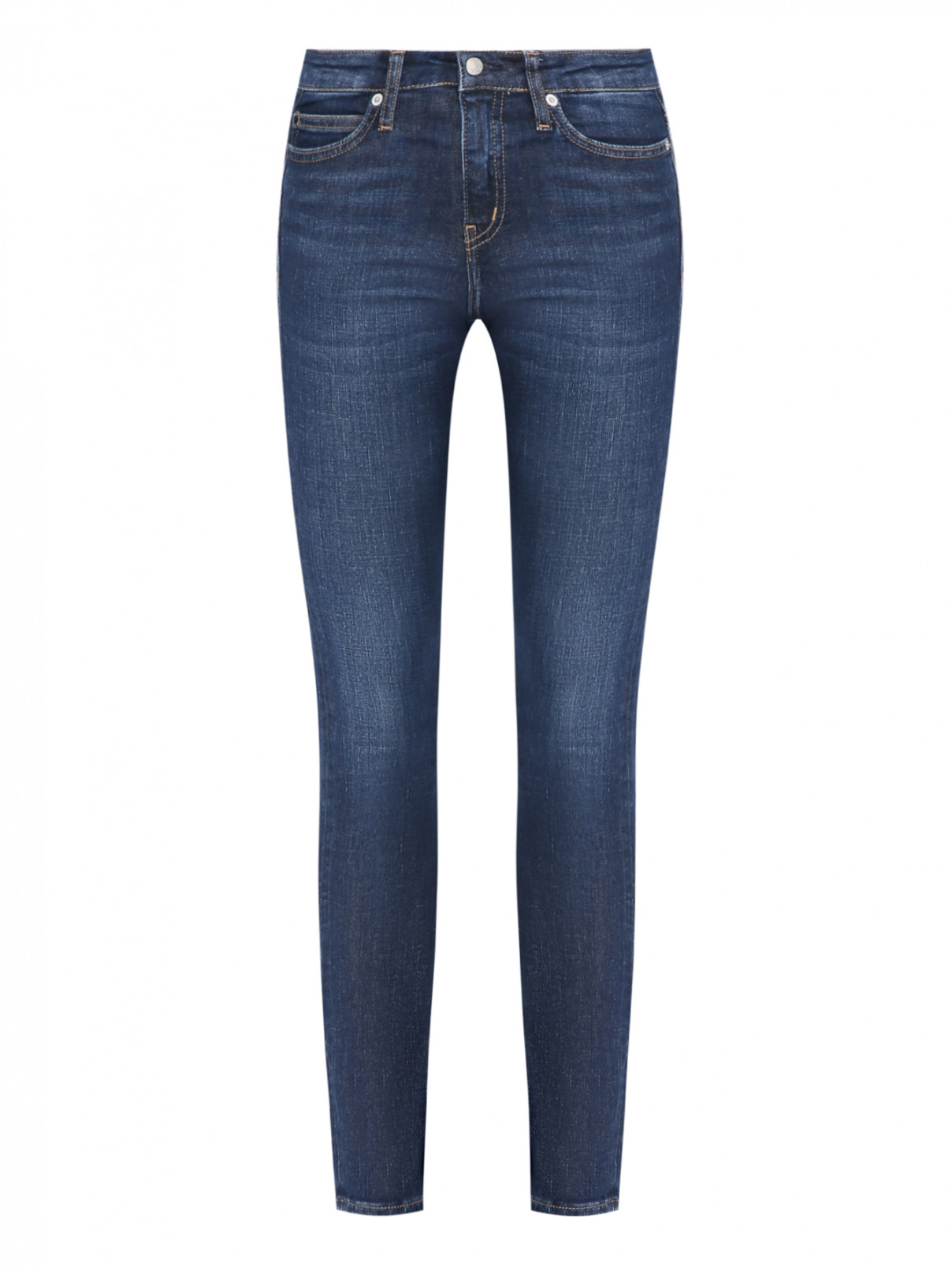 Зауженные джинсы из смешанного хлопка Calvin Klein  –  Общий вид