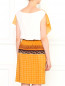 Платье из шелка с абстрактным узором Alberta Ferretti  –  Модель Верх-Низ1
