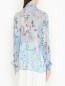 Блуза с цветочным узором Ermanno Scervino  –  МодельВерхНиз1