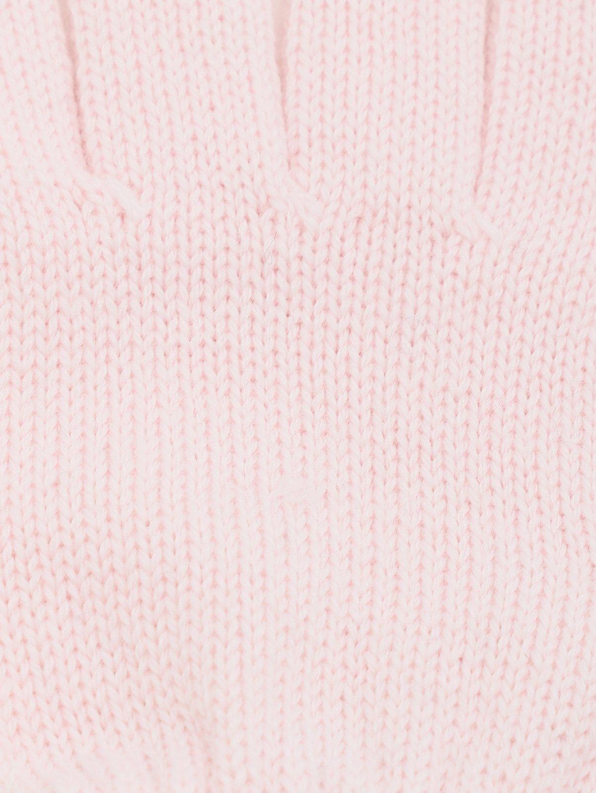 Перчатки из шерсти мериноса Catya  –  Деталь  – Цвет:  Розовый