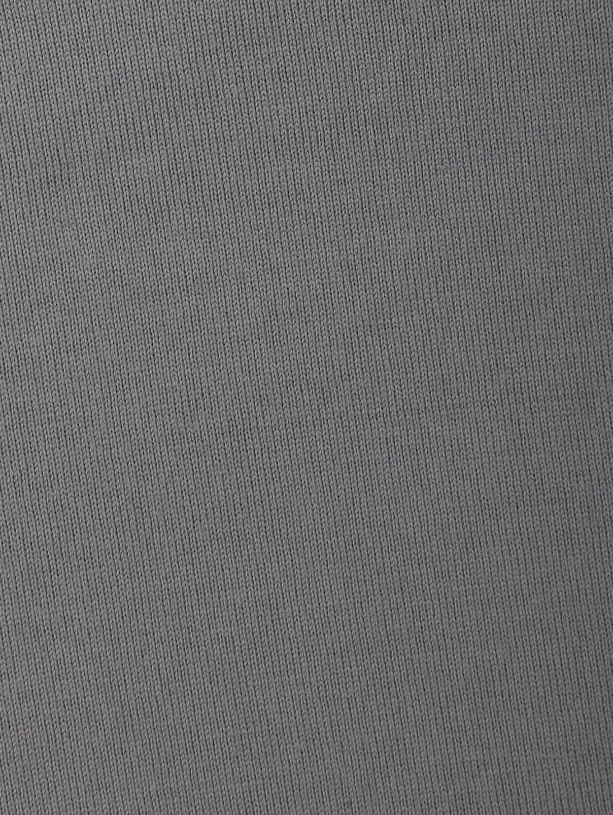 Базовая футболка из хлопка Capobianco  –  Деталь1  – Цвет:  Серый