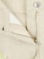 Шорты из льна с вышивкой Ermanno Scervino Junior  –  Деталь