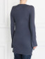 Асимметричный пуловер с разрезами Enza Costa  –  Модель Верх-Низ1