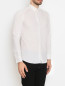 Однотонная рубашка из хлопка Karl Lagerfeld  –  МодельВерхНиз