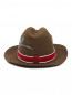 Шляпа из шерсти с аппликацией Ermanno Scervino  –  Обтравка2