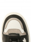 Кожаные ботинки с принтом и логотипом Dsquared2  –  Обтравка3