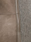 Дубленка асимметричного кроя с карманами Yves Salomon  –  Деталь