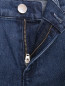 Укороченные джинсы из смешанного хлопка Hugo Boss  –  Деталь1