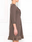Шерстяное платье с декором из шелка Moschino  –  Модель Верх-Низ2