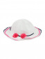 Шляпа из хлопка с контрастным декором Maximo  –  Обтравка1