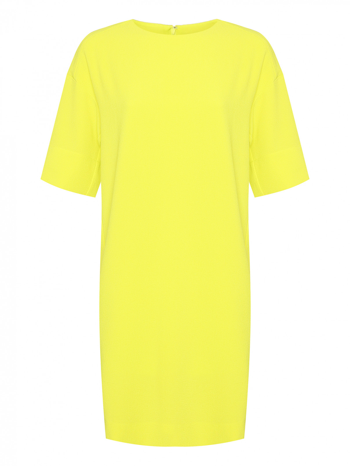 Платье в стиле оверсайз Essentiel Antwerp  –  Общий вид  – Цвет:  Желтый