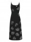 Платье-футляр из шелка на бретелях Jil Sander  –  Общий вид