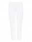 Узкие укороченные брюки из хлопка Love Moschino  –  Общий вид