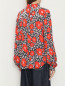 Блуза из вискозы с цветочным узором Essentiel Antwerp  –  МодельВерхНиз1