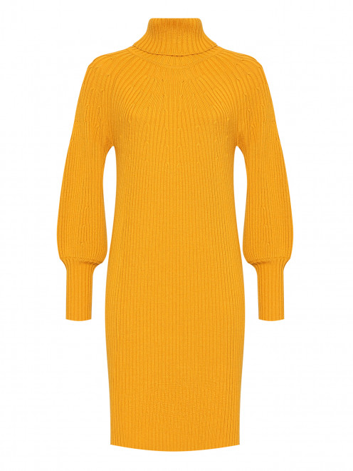 Платье-свитер из чистой шерсти - Общий вид