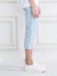 Укороченные джинсы из плотного денима Little Marc Jacobs  –  Модель Верх-Низ2