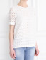Блуза с короткими рукавами Moschino Boutique  –  МодельВерхНиз