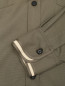 Рубашка из хлопка с карманами и вышивкой Marni  –  Деталь1