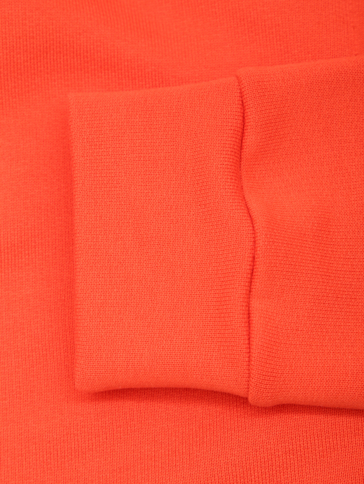 Толстовка с капюшоном на молнии Dolce & Gabbana  –  Деталь1  – Цвет:  Оранжевый