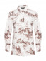 Блуза из хлопка с боковыми разрезами Marina Rinaldi  –  Общий вид