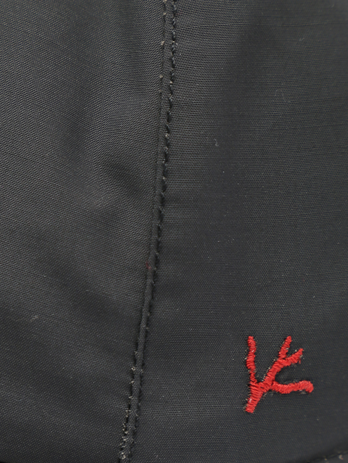 Бейсболка из шерсти с вышивкой Isaia  –  Деталь  – Цвет:  Серый