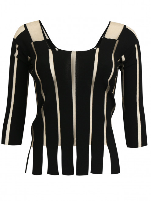 Блуза с прозрачными вставками Jean Paul Gaultier - Общий вид