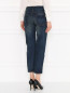 Укороченные джинсы прямого силуэта Juicy Couture  –  Модель Верх-Низ1