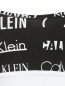 Кроп-топ с узором и контрастной отделкой Calvin Klein  –  Деталь
