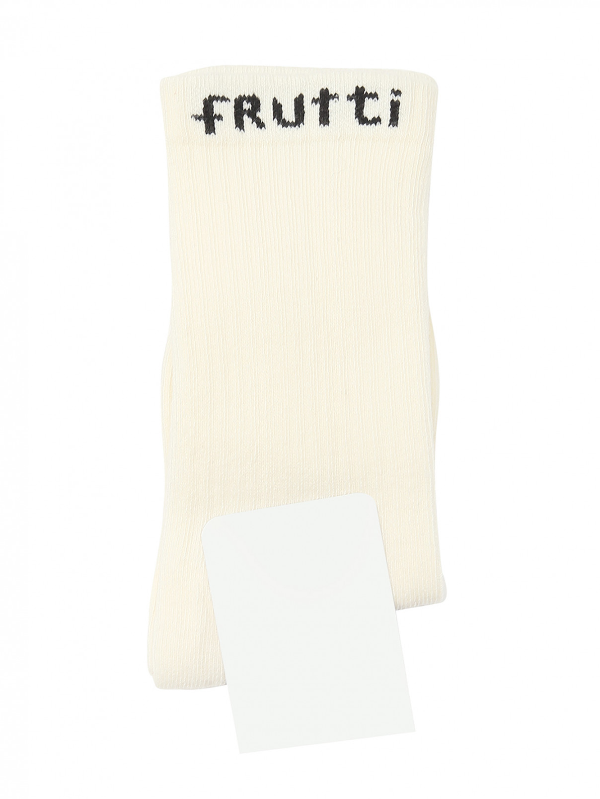 Носки из хлопка с логотипом Sproet & Sprout  –  Обтравка1  – Цвет:  Белый
