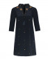 Платье из шелка прямого кроя декорированное бисером Mo&Co  –  Общий вид
