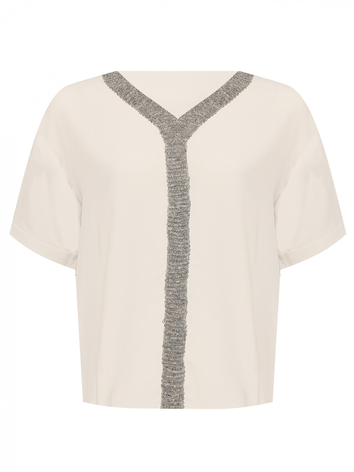 Блуза из смешанного шелка Panicale Cashmere  –  Общий вид