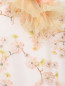 Платье-мини с цветочной аппликацией Caf  –  Деталь