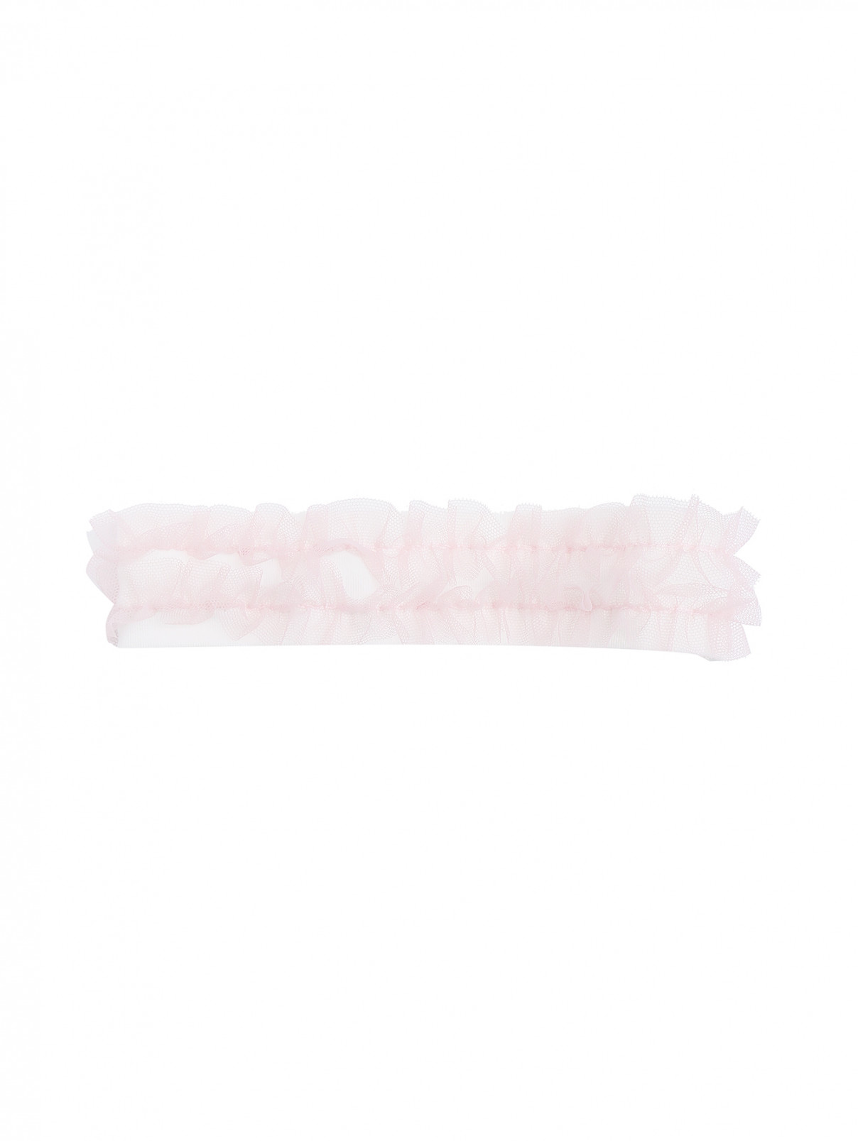 Повязка для волос  с декором Il Gufo  –  Общий вид  – Цвет:  Розовый