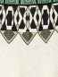 Трикотажная юбка-мини из хлопка с узором Etro  –  Деталь